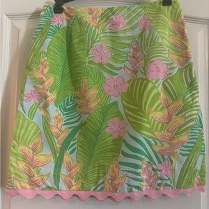 Lilly Pulitzer Botanical Garden skirt size 2. Excellent condition